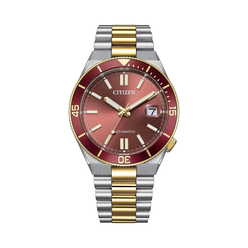 Citizen Tsuyosa Shore Coral Red Otomatik Erkek Kol Saati