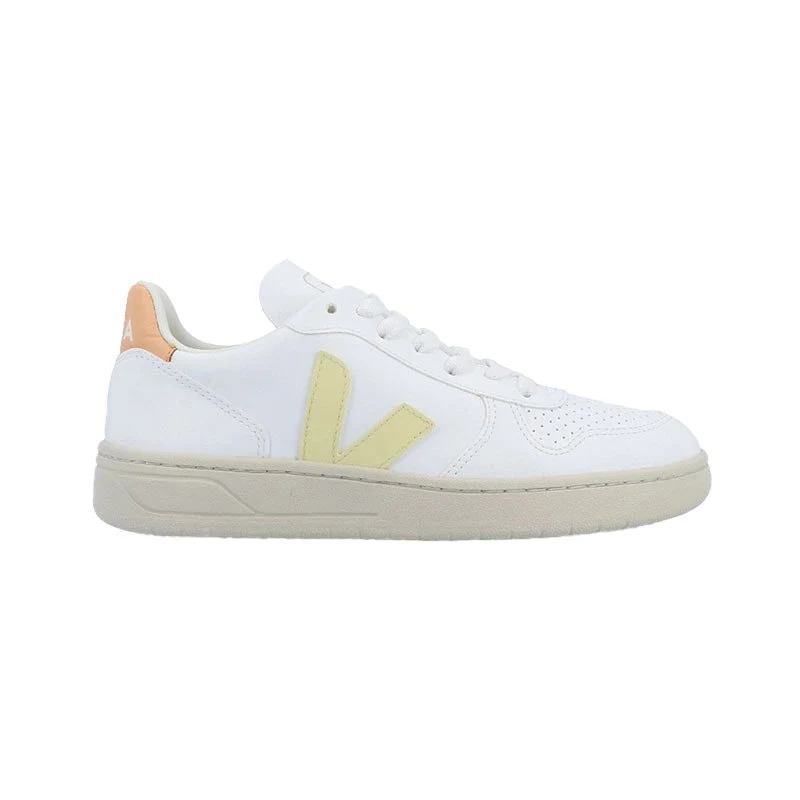 Veja Sneakers Kadın Ayakkabı Beyaz Sarı